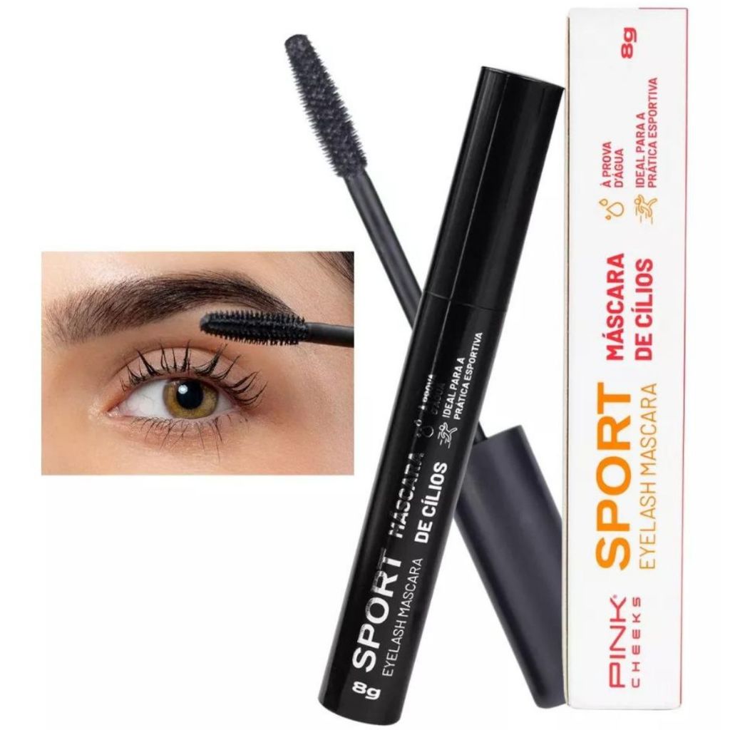 Máscara De Cílios Sport Eyelash 8g Super Rimel - Pink Cheeks