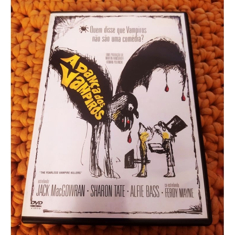 Dvd A Dança dos Vampiros - Roman Polanski , Sharon Tate - Original