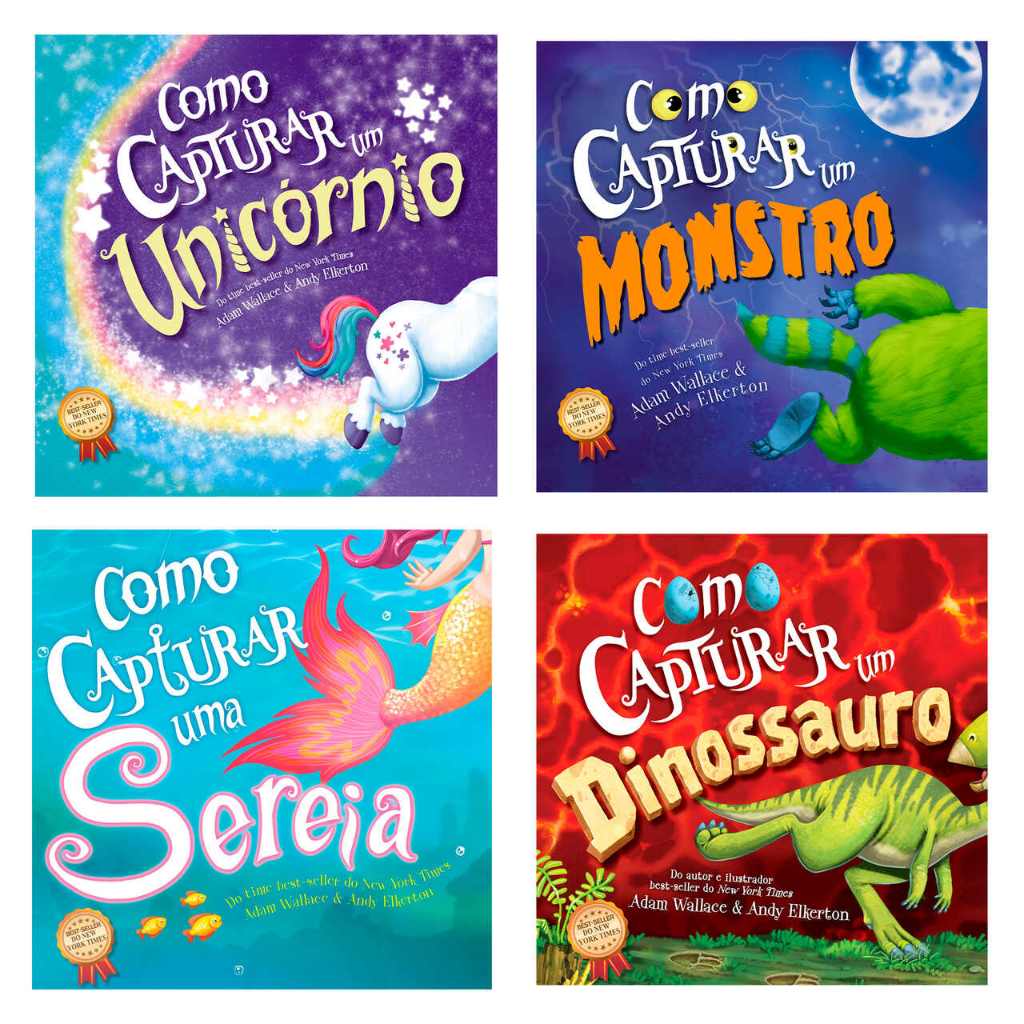 Coleção Como Capturar | Coleção com 4 Livros em Oferta na Shopee