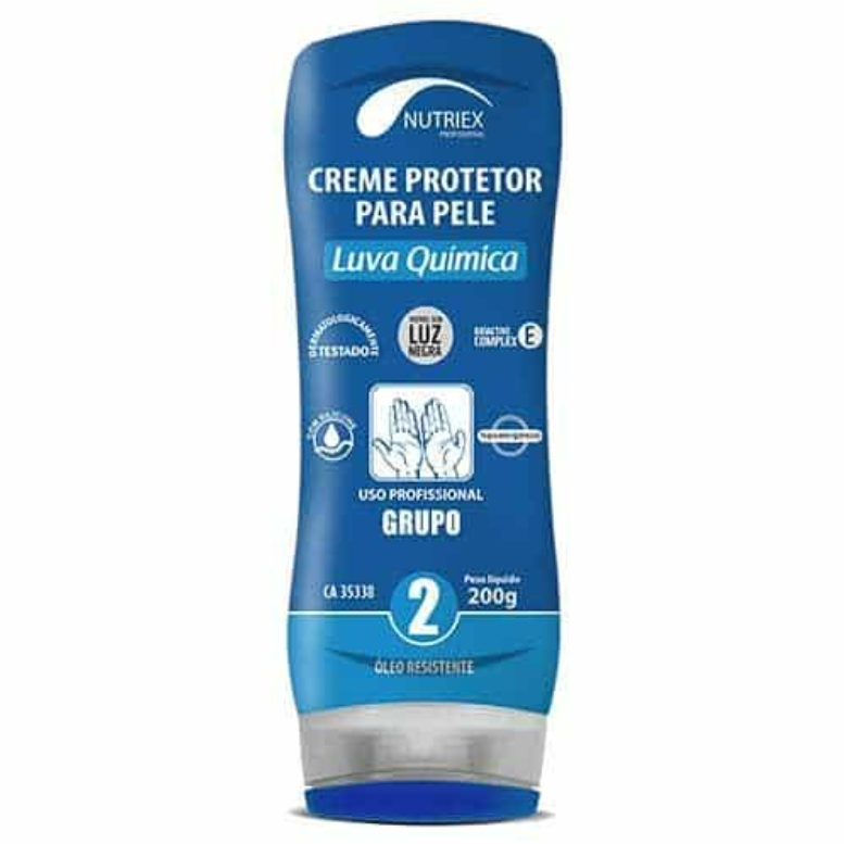 Creme Protetor Pele Luva Química Grupo 2 Nutriex  200g em Oferta na Shopee