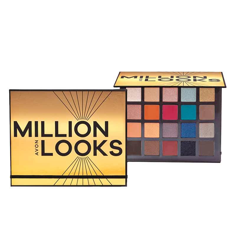 Paleta de Sombras para Olhos Million Looks Avon SUPER OFERTA perto vencimento mês 06 a 08 2026