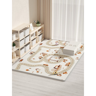Tapete Infantil Emborrachado 6mm Dobrável Dupla face Interativo Bebe Educacional 2,0 x 1,…