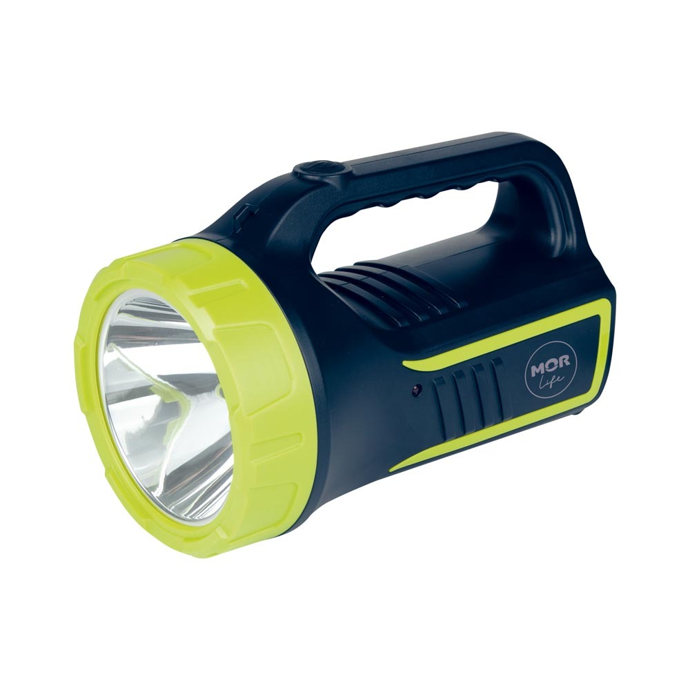 Lanterna Holofote Mor Farolete Power Led 265LMS Recarregável Potente Longo Alcance Pescar Camping