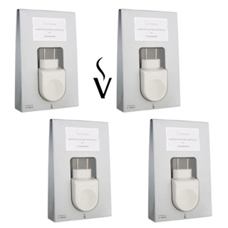 Kit 4 Aromatizadores Difusores Elétricos Standard (Plástico) Via Aroma - para essências e óleos essenciais em Oferta na Shopee