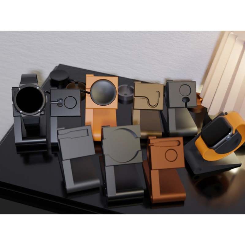 Base para carregamento Smartwatch Universal  - Google, Samsung, Huawei, Garmin, Pebble etc.