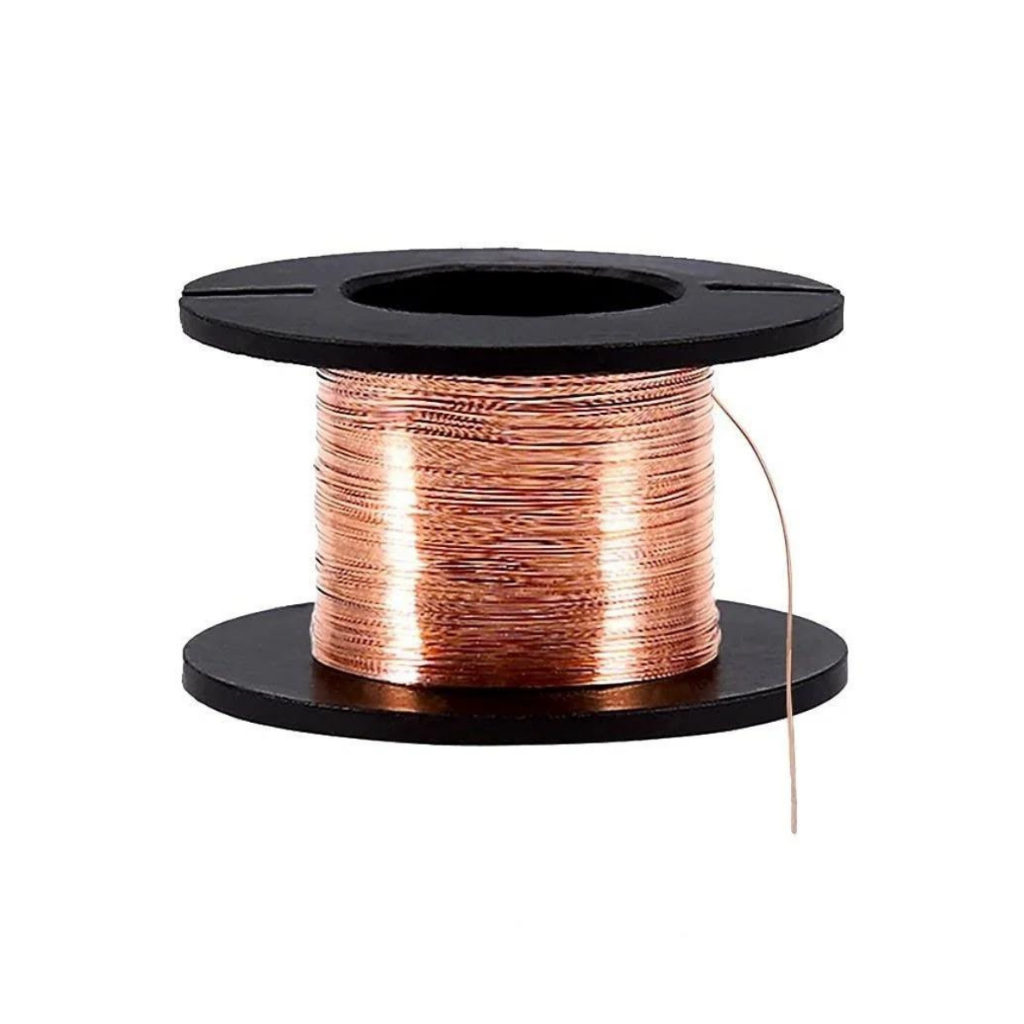 Fio Jumper Cobre Esmaltado 0,1mm -carretel 11,5 Metros [ CÓDIGO 1031 ]