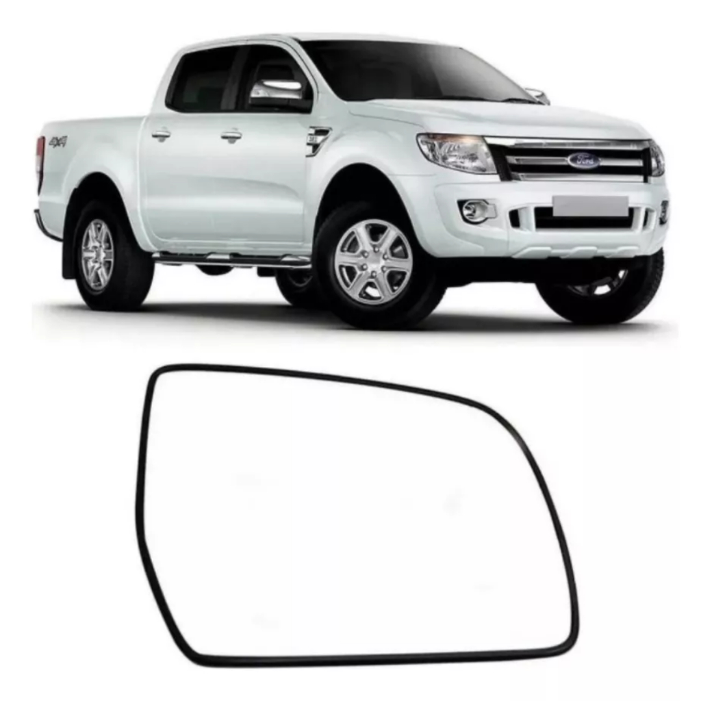 Lente Vidro Retrovisor Ranger 2017 2018 2019 Ld Original
