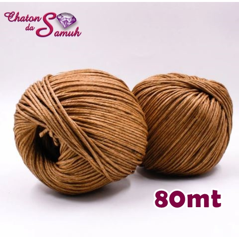 Cordão Rami Natural 1mm para Artesanatos em Geral em Oferta na Shopee