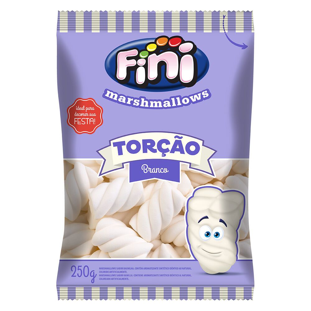 Marshmallow Fini Azul e Branco: Onde Comprar | BuscaProdutos
