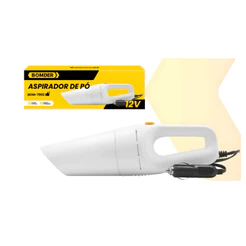 Aspirador De Pó Para Carro Portátil De Mão 5 Em 1 Automotivo 12V 120W Potente Multifuncional