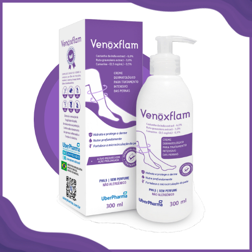 Venoxflam Creme Dermatológico 300ml - Uberpharma