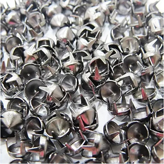 grampo tacha Spike 07mm para roupas e bolsas 100 Peças Pequeno em Oferta na Shopee