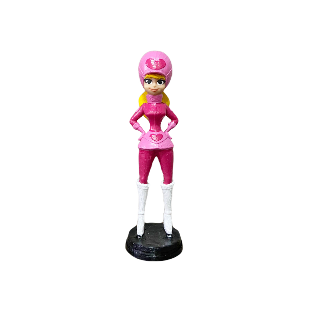 Boneco Penélope Charmosa em Resina - Corrida Maluca