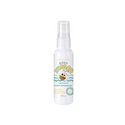 Higienizador Mãos Limpinhas Baby Zumm 60 ml Abelha Rainha