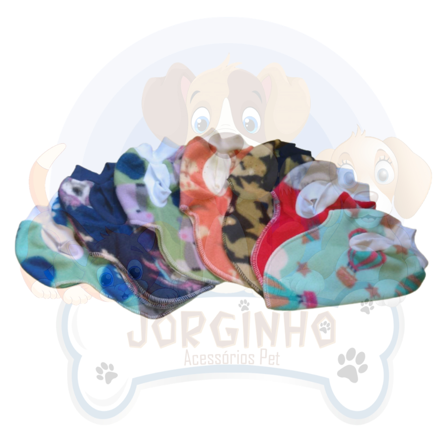 Roupinha De Soft Para Pets TAMANHO FILHOTES - 1 Unidade
