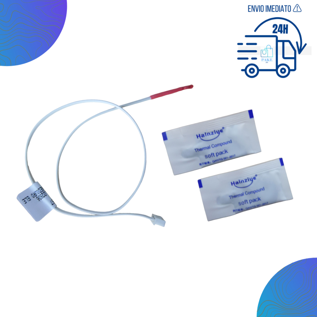 Sensor Ntc + Pasta Térmica Bebedouro Purificador Ibbl Latina Masterfrio