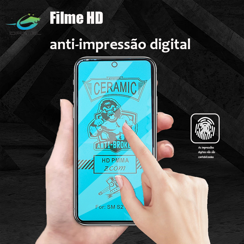 Película Premium Cerâmica HD Alta definição Samsung S21 FE S23 FE A54 5G S22 PLUS S23 PLUS S22 S23 S20 FE J8 J4 PLUS J6 PLUS J2 PRIME G530 À prova de explosão film