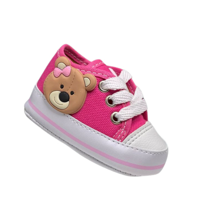 Tenis de bebe recem nascido menina ursinha em Oferta na Shopee