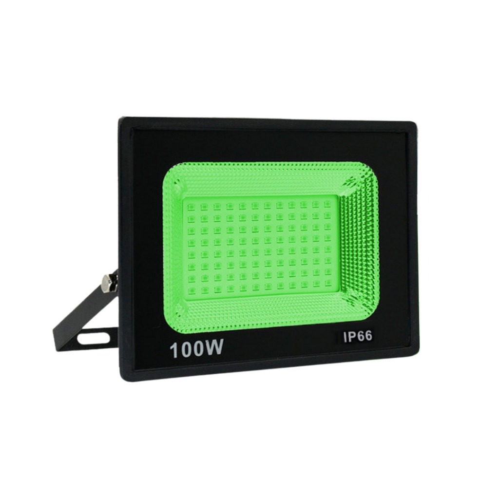 Refletor de LED 100W Verde bilvolt A Prova D´água IP66 em Oferta na Shopee