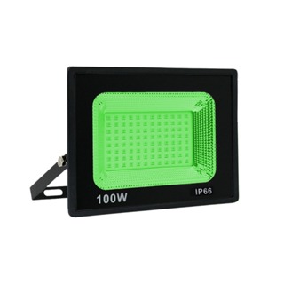 Refletor de LED 100W Verde bilvolt A Prova D´água IP66 em Oferta na Shopee