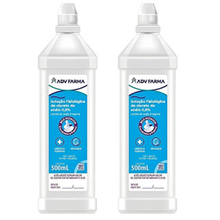 Kit C/2 Soro Fisiol Adv 500ml