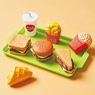 Kit Fast Food Comidinha 7 Peças Sortidas Minha Cozinha Infantil Dos Sonhos em Oferta na Shopee