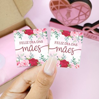 Clique e veja os modelos - 50/100 Mini cartão Tag para dia das Mães em Oferta na Shopee