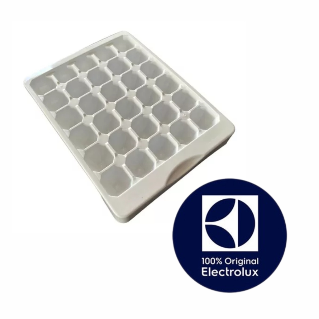 FORMA DE GELO REFRIGERADOR ORIGINAL ELECTROLUX DF34, DFW35, DF34A, RFE38, DF36A, DF36X, DF42, DW42X, DF35A, RFE39, DF36X