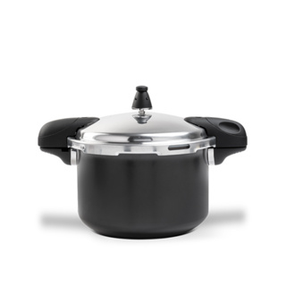 Panela de Pressão Brinox 5,4 L Antiaderente Ceramic Life Pressure com Indução Vermelho e Preto em Oferta na Shopee