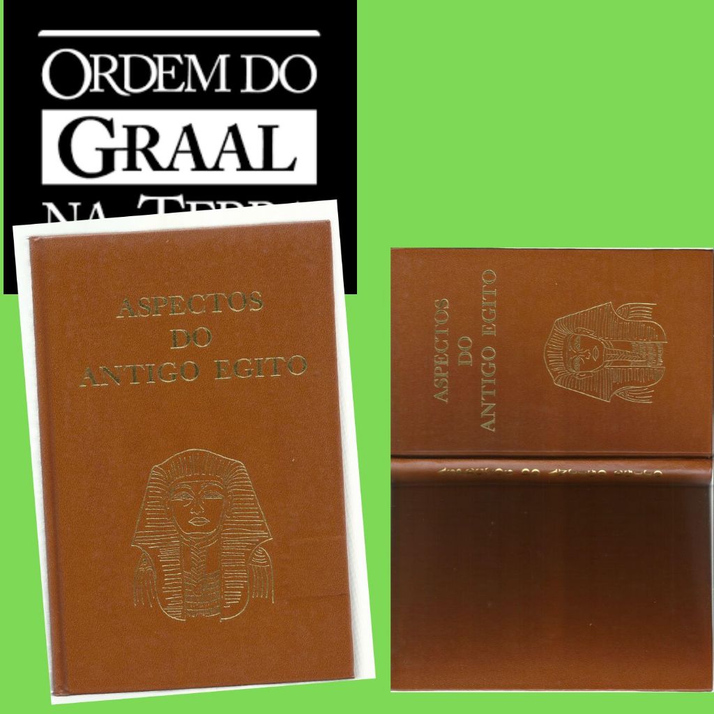 Aspectos do Antigo Egito- Coleção Ordem do Graal na Terra- Livro Capa dura – Original –Usado