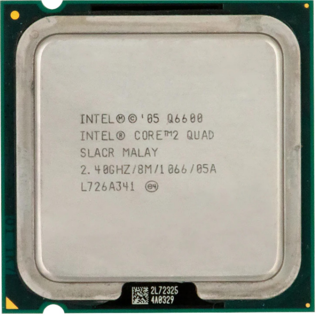 Processador Q6600 775 + Pasta Térmica Sache 1 Grama Novidade