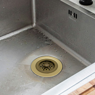 Válvula Americana Cozinha Metal Colorida Pia Cuba 3.1/2 Com Cesta Dourado Gold Fosco Luxo em Oferta na Shopee