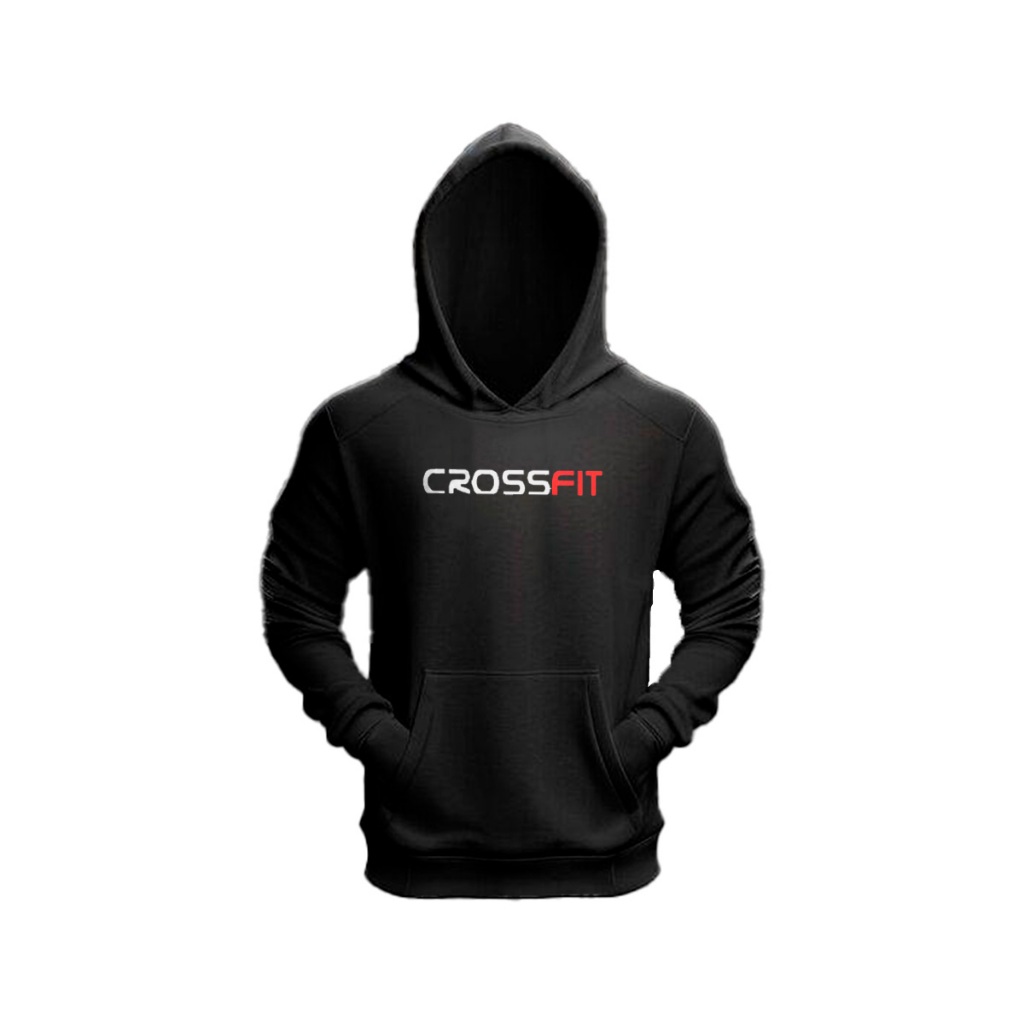 Moletom Crossfit academia Frio Blusa Inverno Agasalho Treino Peso Fit Musculação