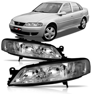 Farol Vectra Mascara Cromada 2000 A 2005 Serve 1997 1998