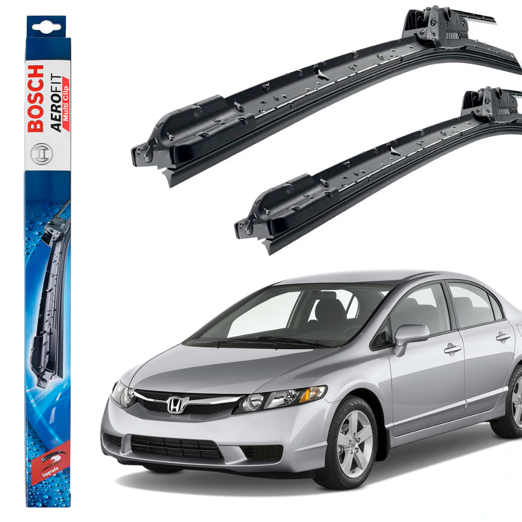 Kit de Palheta Dianteira Limpador de Parabrisa New Civic 2006 A 2011 Original Bosch em Oferta na Shopee