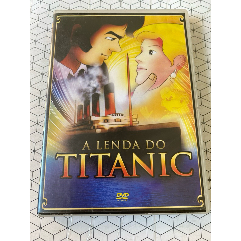Dvd original A lenda do titanic