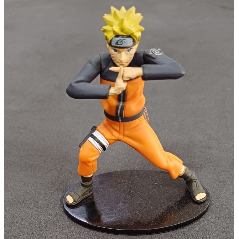 ACTION FIGURE - COLEÇÃO NARUTO SHIPPUDEN - PLANETA DEAGOSTINI - NARUTO UZUMAKI (SEM O FASCÍCULO)