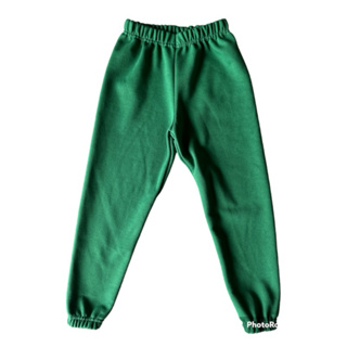Calça Moletom Peluciado Grosso Cor Verde em Oferta na Shopee