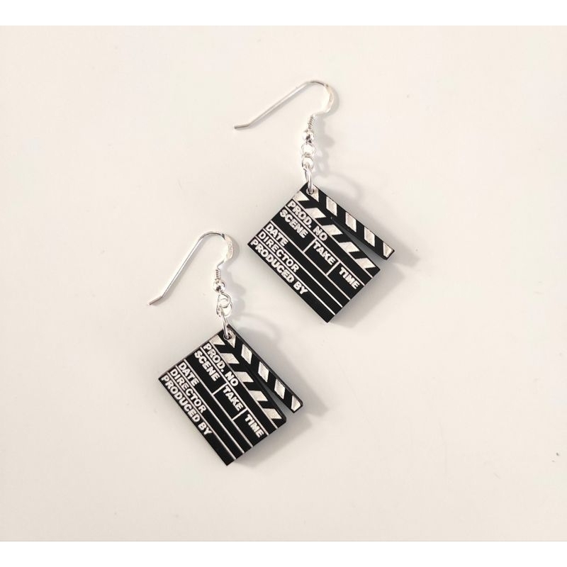 Brinco Personalizado Cinema Filmes em Madeira em Oferta na Shopee