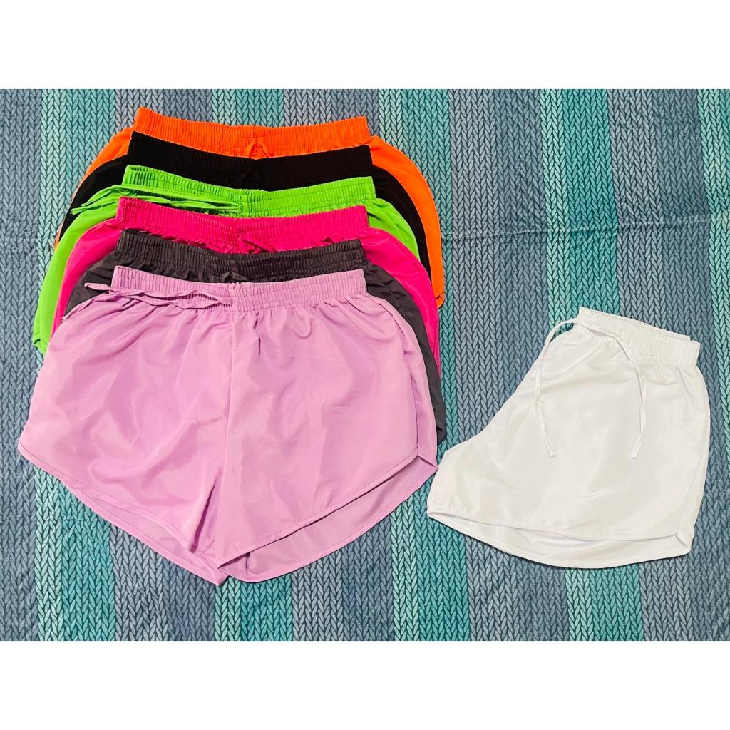 Kit 05 Shorts Feminino Tactel Saída de Praia , Shorts Moda Verão ( Cores Váriadas ) em Oferta na Shopee