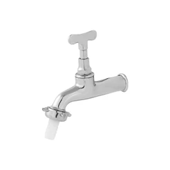Torneira Para Jardim Tanque Chaveta Metal Cromada 1130