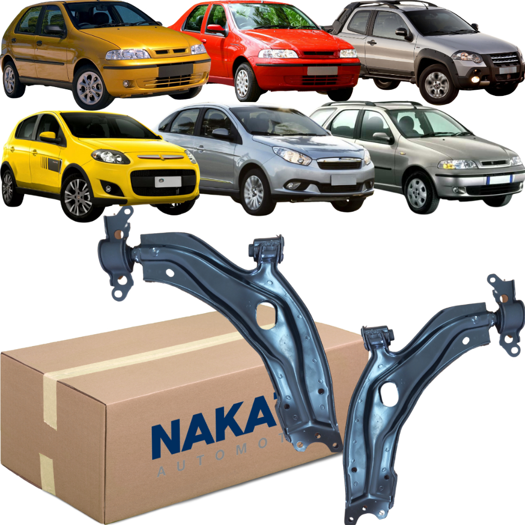 Par de Bandeja Balança Dianteira Nakata Palio Siena Strada em Oferta na Shopee