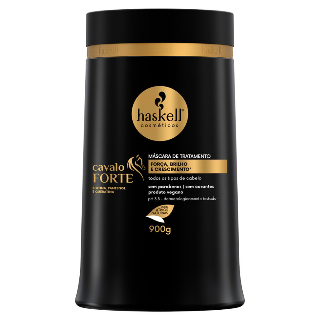 Máscara Haskell Cavalo Forte 900g Hidratação Reconstrução