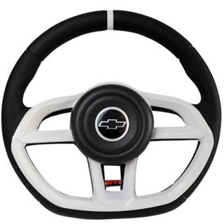 Volante Esportivo GTI Branco Corsa Wagon Classic/Wind/Celta/Omega/Onix/Cobalt/Monza/Kadett/Prisma em Oferta na Shopee