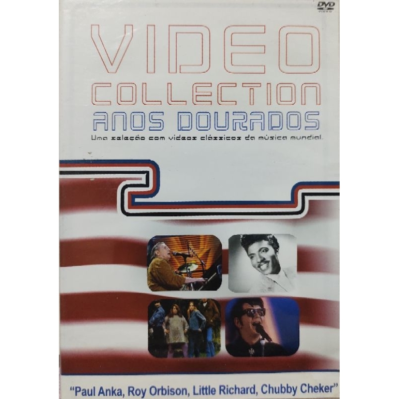 Dvd Video COllection Anos DOurados Otimo Estado chuck berry little richards roy orbison