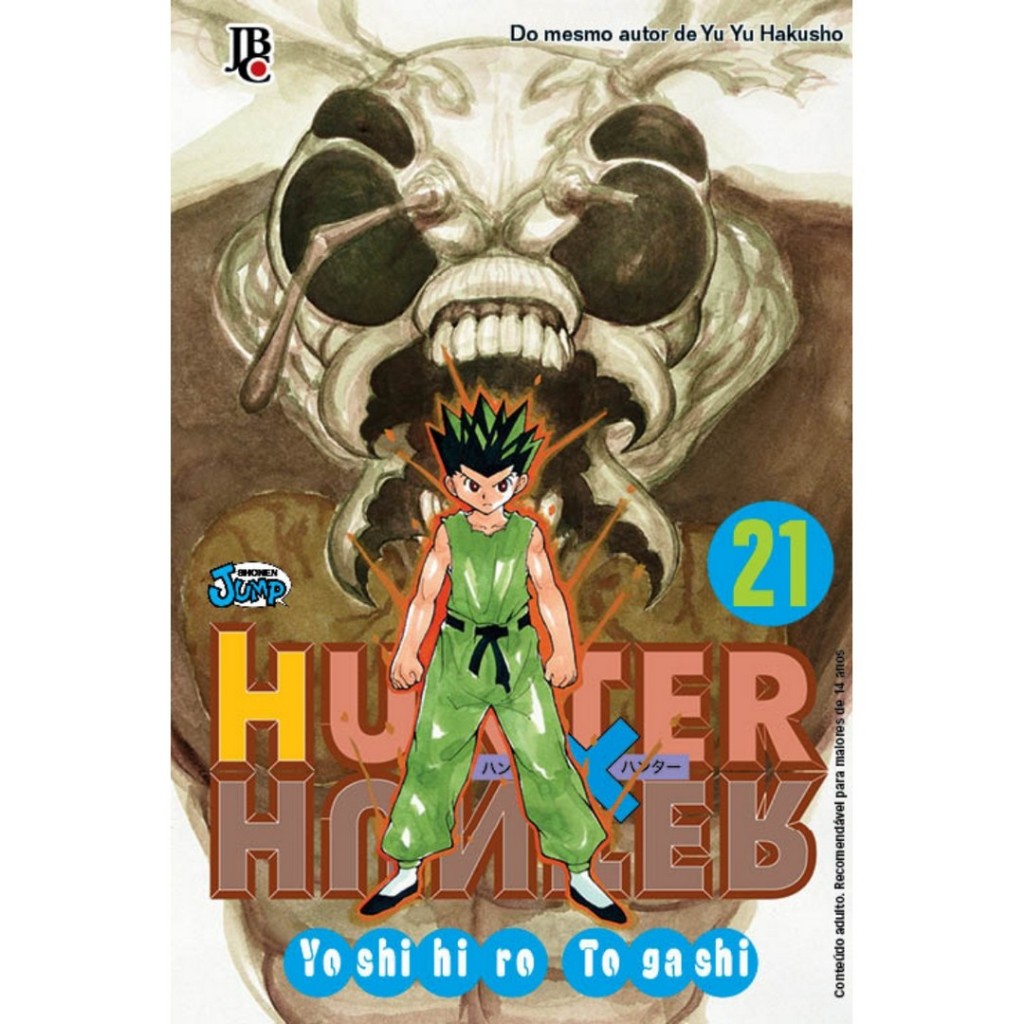 Mangá Hunter X Hunter Volume 21 Lacrado JBC