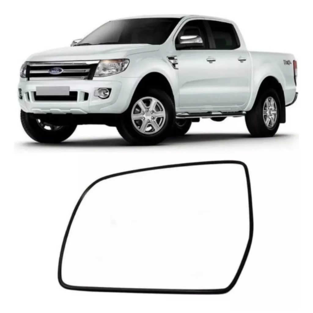 Lente Vidro Retrovisor Ranger 2017 2018 2019 Le Original