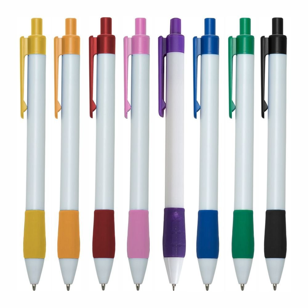 100 Canetas Esferográfica Botafogo Diversas Cores Atacado para Revenda, Lembrancinha, Presente, Personalizar...