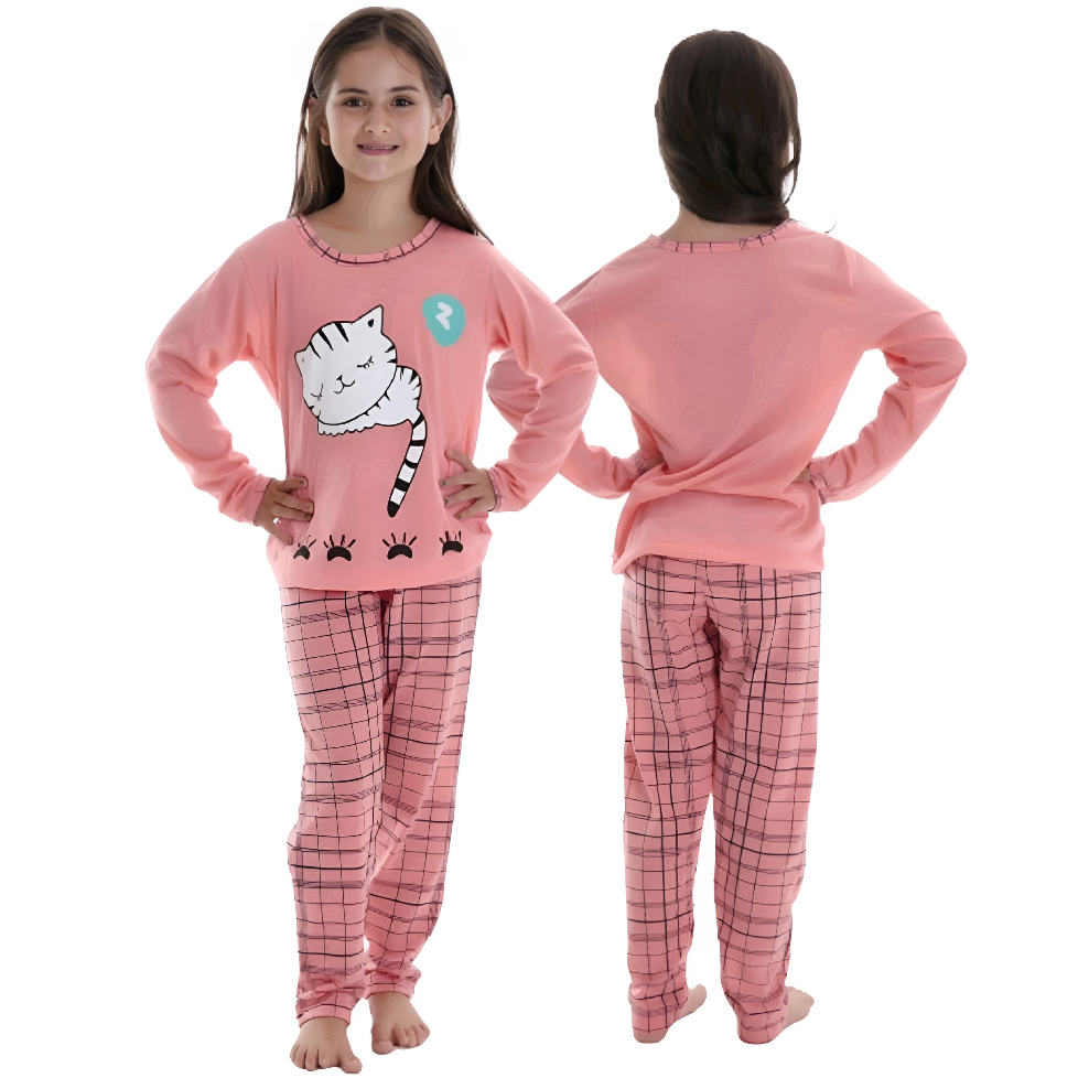 Pijama FB Infantil Personagem Malha Premium Longo De Frio Inverno Promoçao