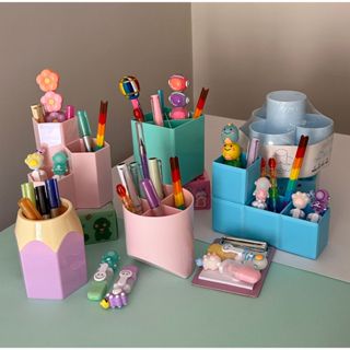 Porta Lápis Caneta Organizador de Mesa Porta Treco Maquiagens em Oferta na Shopee